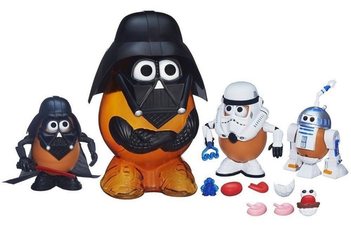 Sr Cara De Papa Gigante 33cms Darth Tater Vader Star Wars