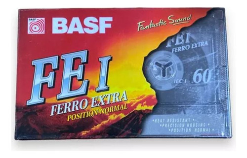 Cassette Basf Ferro Extra Caja Cerrada Nuevo Virgen 60 Min