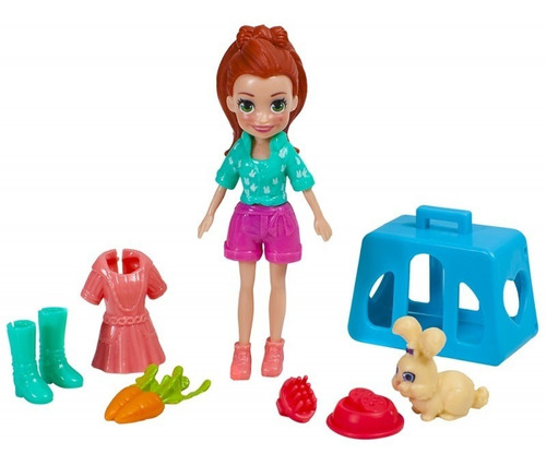 Polly Pocket! - Lila Y Su Conejito Gdm11