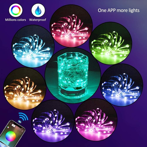 Tira Luces Led Rgb Decorativas Ambientador App / 5 Mts