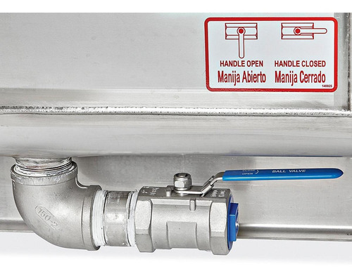 Tanque Ibc De Acero Inoxidable - 1325l - Uline