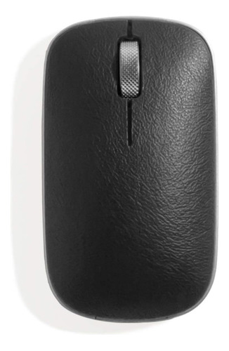 Azio Retro Classic Bluetooth Mouse (gunmetal) - Cuero Genuin