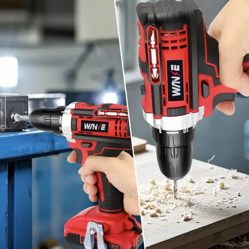 Kit Rotomartelo Sem Fio 2 Baterias Vermelho 50/60hz . | Frete grátis