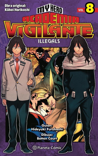 Libro My Hero Academia Vigilante Illegals 8