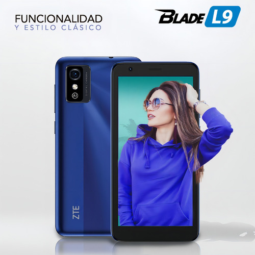 Celular Zte Blade L9 32gb + 1gb RAM Android 11 Gris