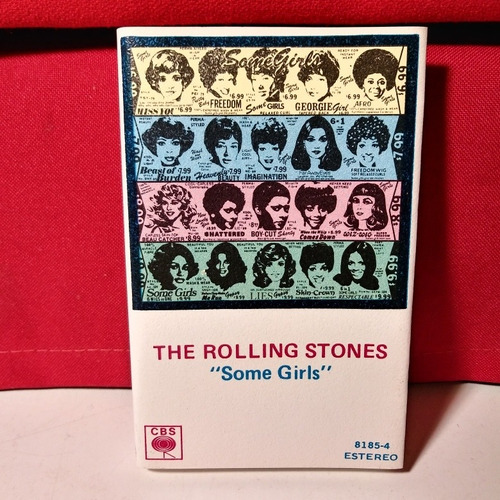 The Rolling Stones Some Girls Casete Ed Uy 1988 Muy Bueno