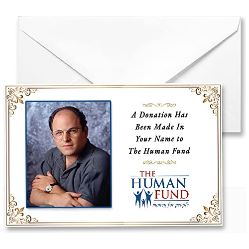 Tarjeta De Regalo Doble Cara De Seinfeld  The Human Fun...