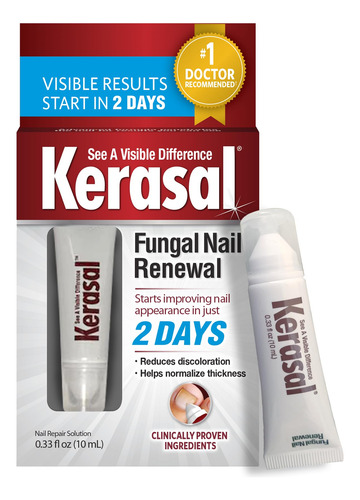 Renovação De Unhas Kerasal Restores Nails A Embalagem De 10