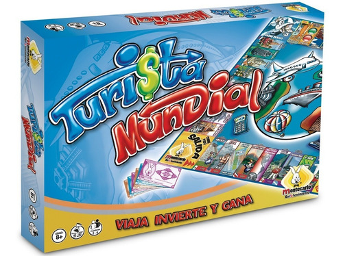 Turista Mundial Montecarlo Juego de Mesa Clasico