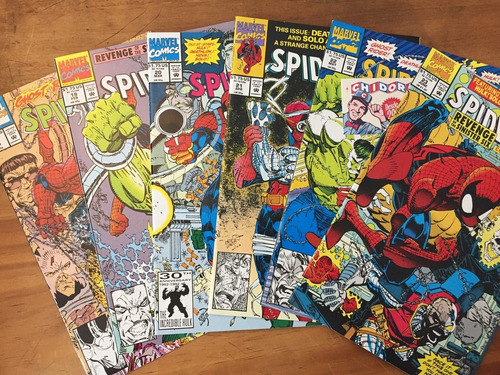 Comic Set - Spider-man Sinister Six Erik Larsen Hulk Goblin