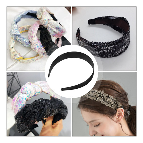 12 Unidades De Aros Para El Pelo En Blanco Para Mujer, Diade