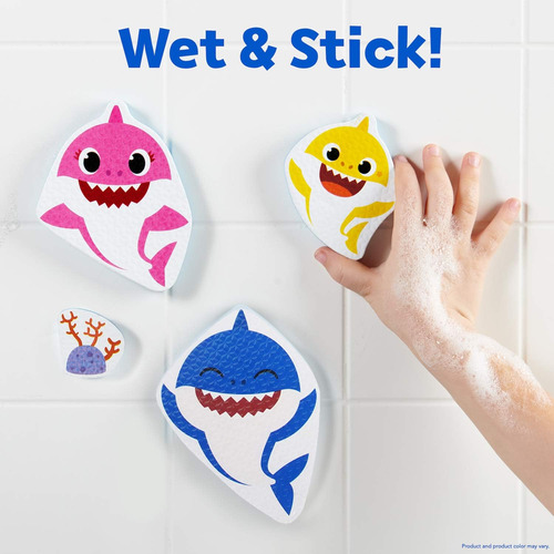 Wowwee Baby Shark Official - Pegatinas Para La Hora Del Baño