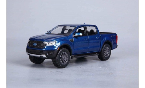 Maisto 2019 Ford Ranger Camioneta Maletero Azul 1/27 Diecast