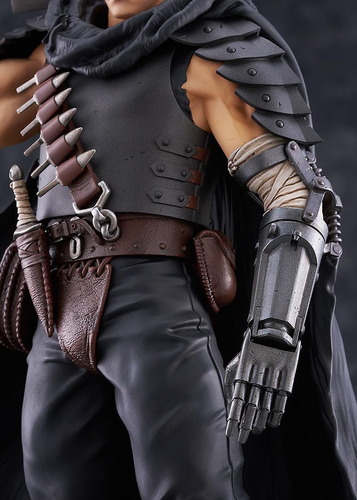 Figura De Guts, Espada Negra, Tamaño L, Pvc, Berserk