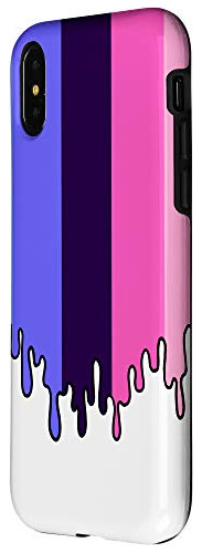 Funda Para iPhone X/xs Dripping Omnisexual Flag