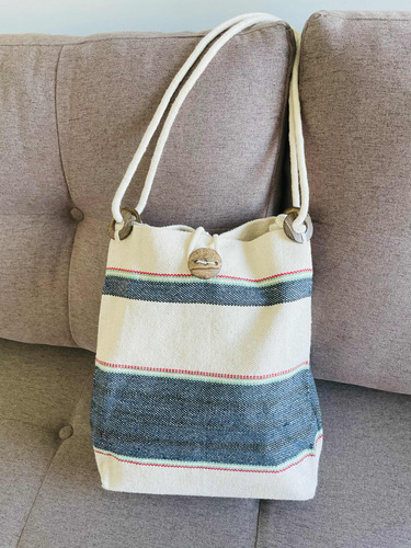 Bolso De Mujer De Lienzo Rústico