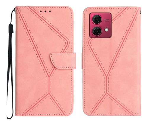 Funda Para Teléfono Motorola G84, Con Costuras De Poliuretan