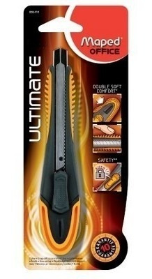 Cutter Trincheta Maped 9 Mm Bimaterial Ultimate