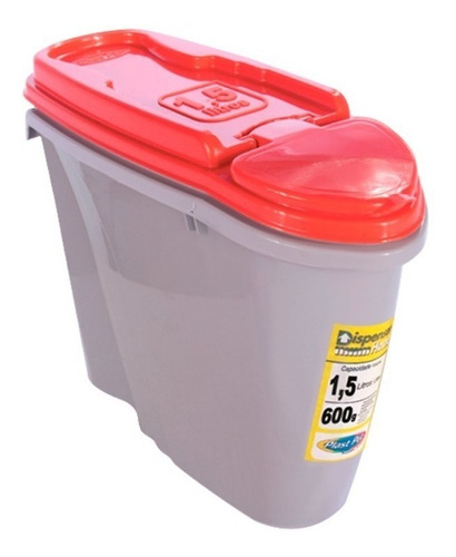 Recipiente para ração Plast Pet Dispenser Home
