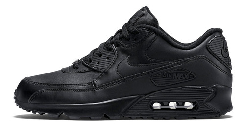 Zapatillas Nike Air Max 90 Leather Black 302519-001   