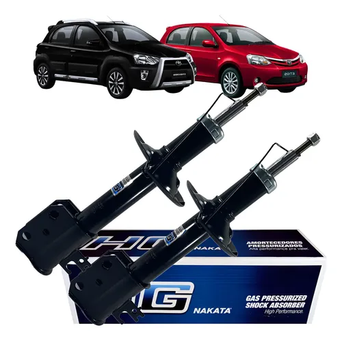 パーツ EGTY@OSK Kit Amortecedor Original Etios Cross 1.3 1.5 2012 2020 | Frete grátis