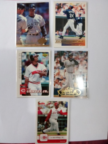 Ken Griffey Jr. Hof(2016)  Lote De Tarjetas De La Mlb 