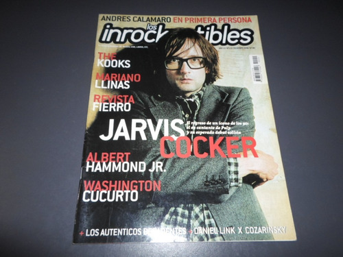 Inrockuptibles 110 Jarvis Cocker Pulp Andres Calamaro