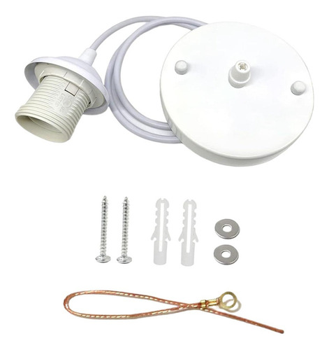 Mz Kit De Lámpara Colgante E26 Base E27 Sin Bombilla Lámpara