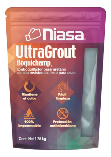 Emboquillador Boquichamp Ultragrout Pisos Y Muros Cielo