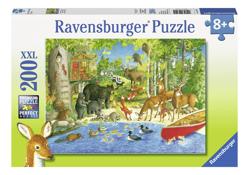 Puzzle Xxl Animales Del Bosque 200 Piezas Ravensburger