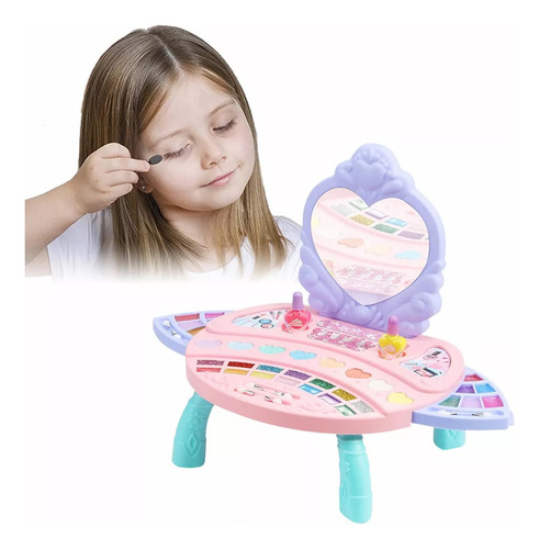 A Tocador De Princesa De Maquillaje Para Niños