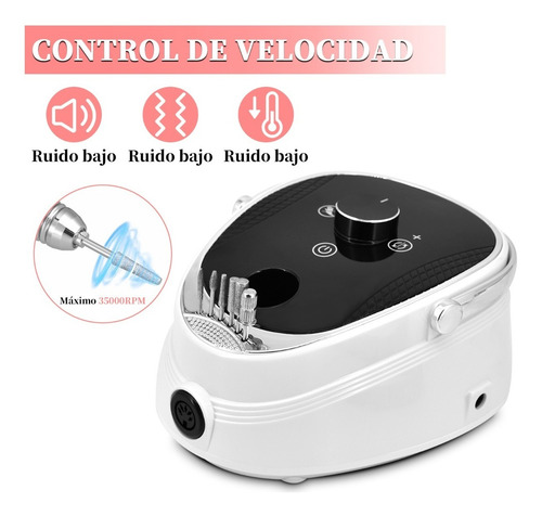 Imagen 3 de 9 de Torno Profesional Pulidor /uñas Maquina De Pedicure Pulidor
