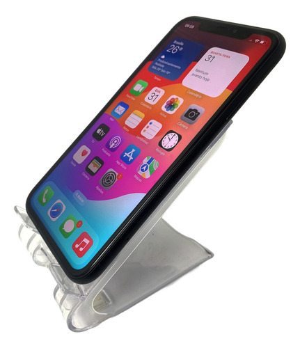 iPhone XR, Mry92br/a, Tela 6.1'', 128gb - Preto, Anatel (Recondicionado)