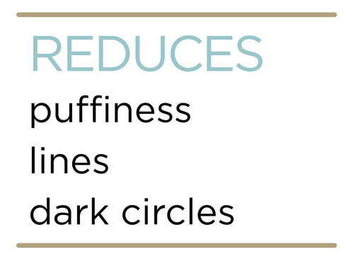 Eye Cream To Reduce Puffiness, Lines And Dark Circles, Lore