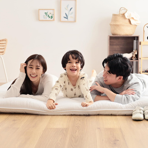 Colchón Futón Japonés 100% Poliéster Plegable Y Portátil