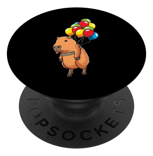 Roedor Gigante Globo Capybara Popsockets Intercambiable