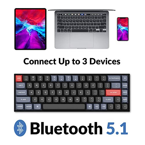 Teclado Mecánico Personalizado Inalámbrico Keychron K6 Pro,