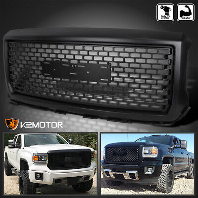 Fits 2014-2015 Gmc Sierra 1500 Denali Style Matte Black  Zzf