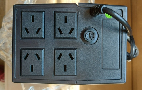 Ups Dlux 600va Estabilizador Proteccion Leds Batería 12v 7ah