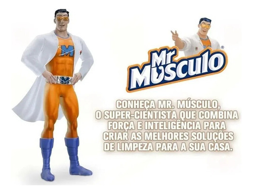 Kit 2 Desengordurantes Mr Músculo Laranja 500ml 10x Ação