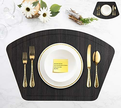 Imagen 2 de 7 de Immokaz Mantel Individual Redondo Para Comedor Con Ais...