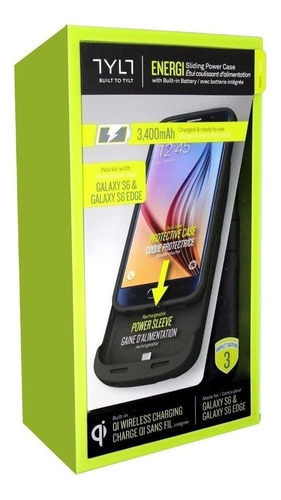 Power Case Con Batería Inlambrica Tylt 3400 Para Galaxy S6