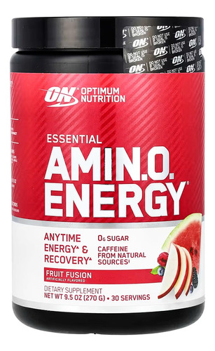 On Optimum Nutrition Amin.o Energy Aminoacidos Frutal 270g