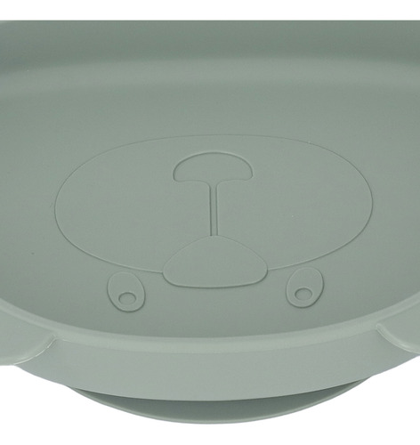 Plato De Alimentación De Silicona Para Niños Pequeños Con Ve