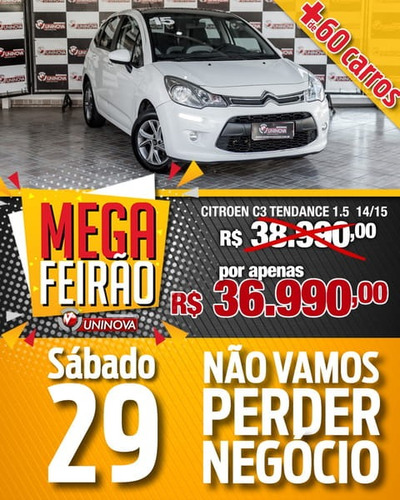 Citroen C3 Tendance 1.5 Flex 8v 5p Mec. 2015