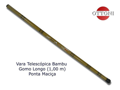 Vara De Pesca Bambu Longo 5m Ottoni