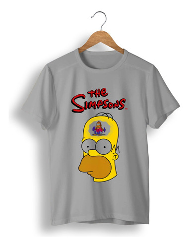 Remera: The Simpsons Homero Memoestampados