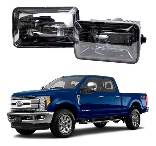 Par Faros Niebla Led F150 F250 Ford 2015 2016 2017 2018 2019