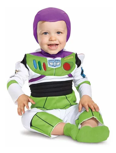 Disfraz Buzz Lightyear Deluxe Para Bebé, 6-12 Meses