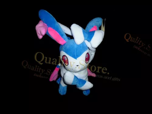 Sylveon Shiny Pelúcia Licenciada 30cm